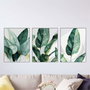 Wallity Set de 3 Pinturas Decorativas MDF Multicolor